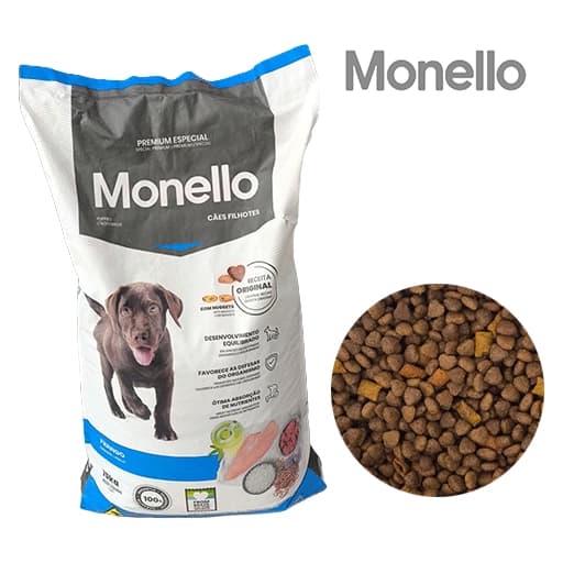 غذای خشک توله سگ مونلو (Monello) – بسته بندی نواپت