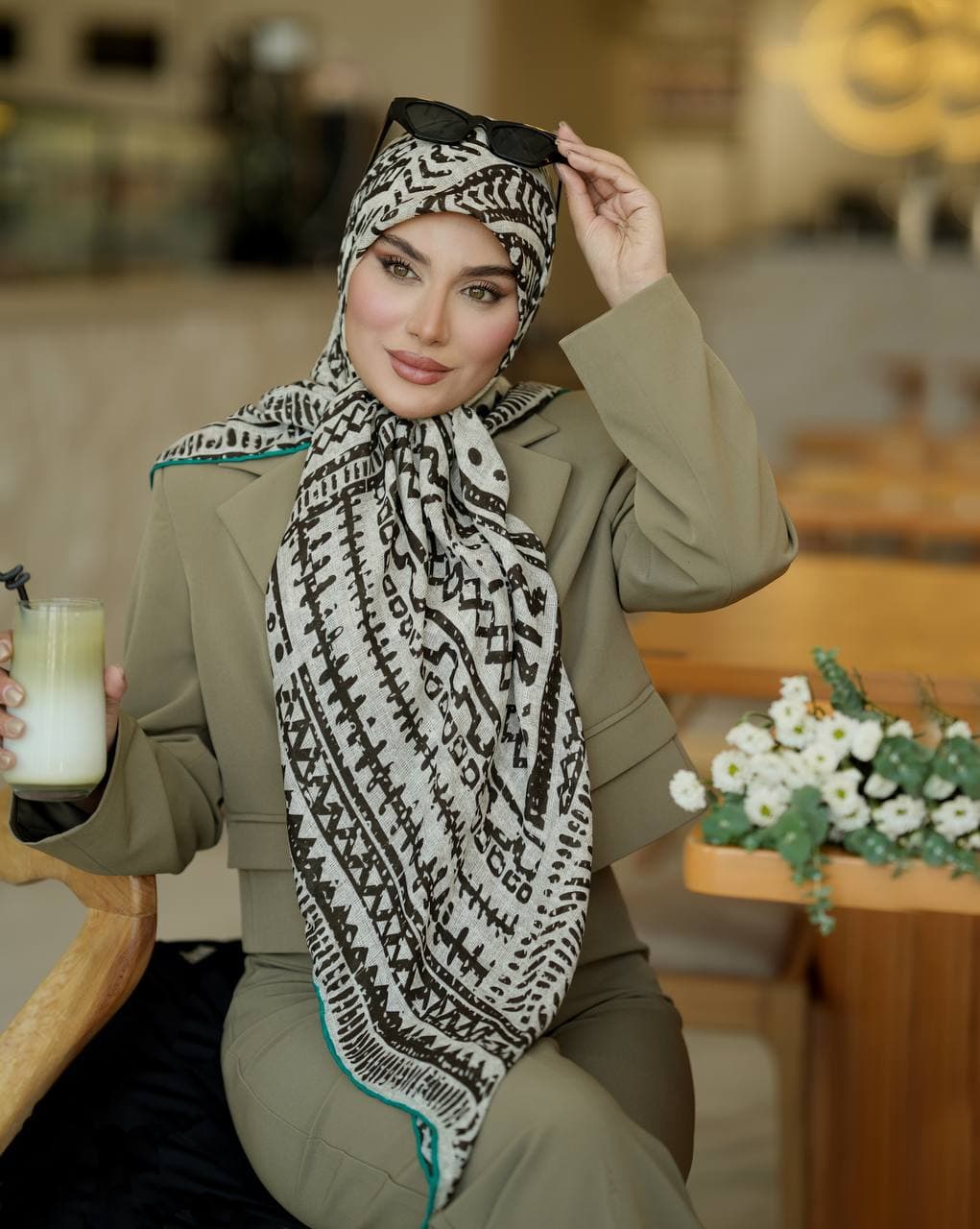 روسری گارزا ژاکارد ۰۲۱۱۳ — تصویر ۶