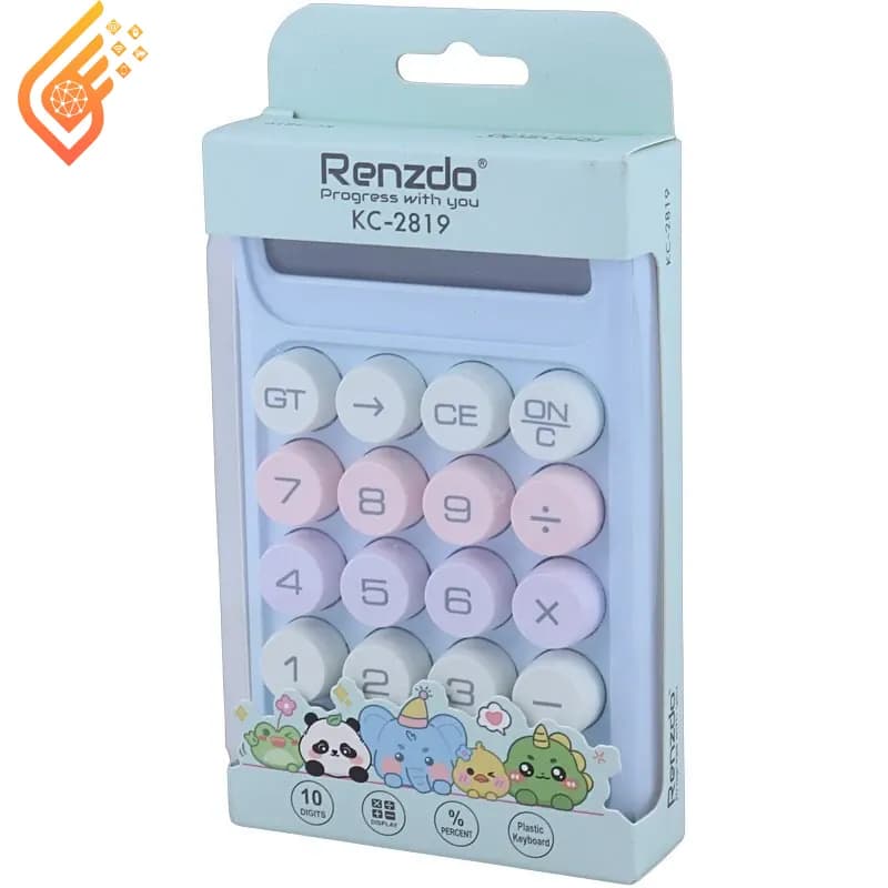 ماشین حساب فانتزی رنزدو مدل Renzdo KC-2819 — تصویر ۵