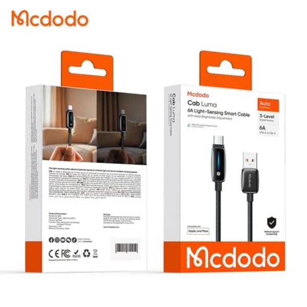 کابل شارژ سریع USB به تایپ سی مک دودو مدل CA-0020 — تصویر ۴