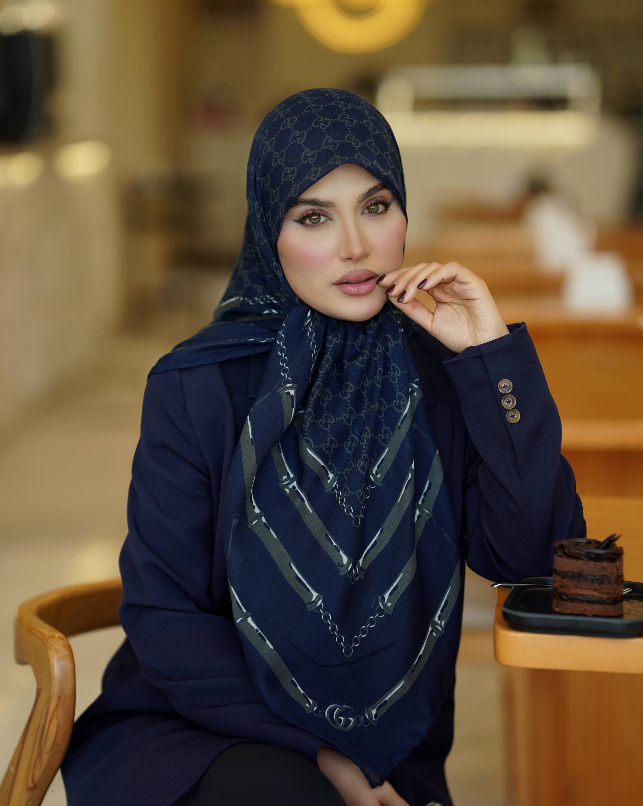 روسری پنبه لوکس 02048