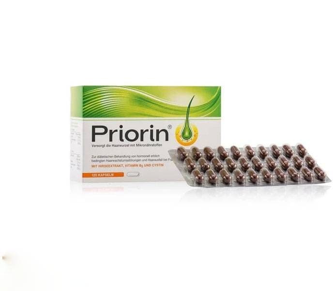 قرص پریورین ضد ریزش مو اصل بایر آلمانی (30، 120 و 270) | Priorin Bayer Germany Capsule