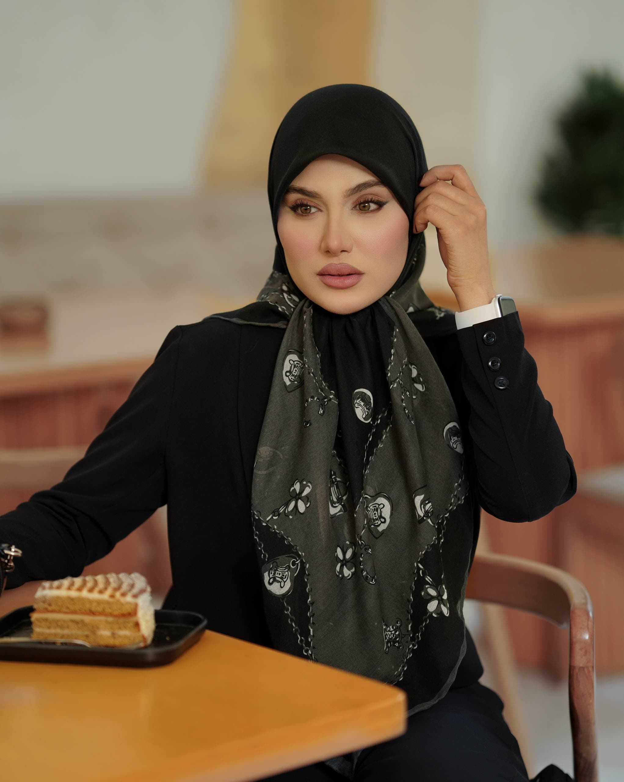 روسری پنبه لوکس 02047