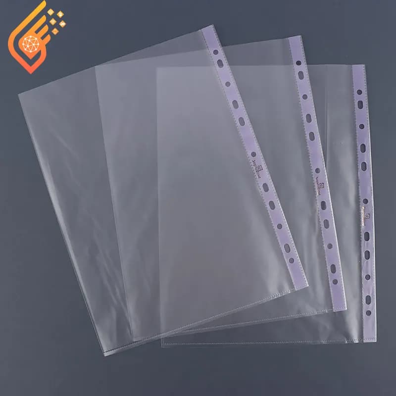 کاور کاغذ SuperBind 50mu سایز A4 بسته 100 عددی