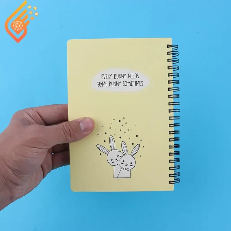 دفترچه یادداشت 100 برگ پاپکو Funny Bunnies NP-21018101 حاشیه دار — تصویر ۵