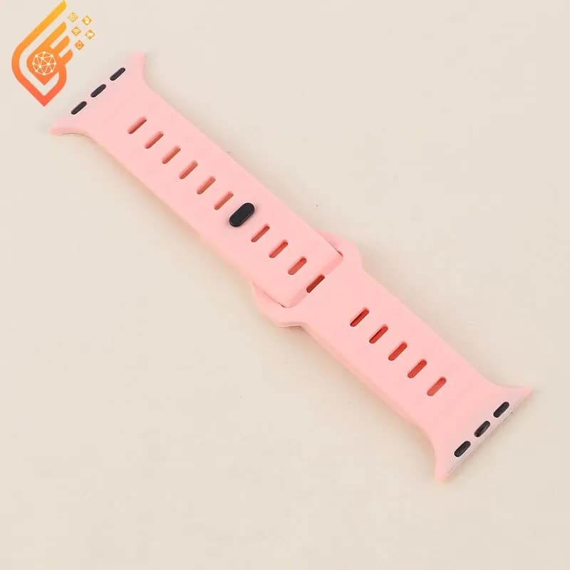 بند اپل واچ سیلیکونی پافری ساده Slicto سایز 42/44/45/46/49 — تصویر ۵