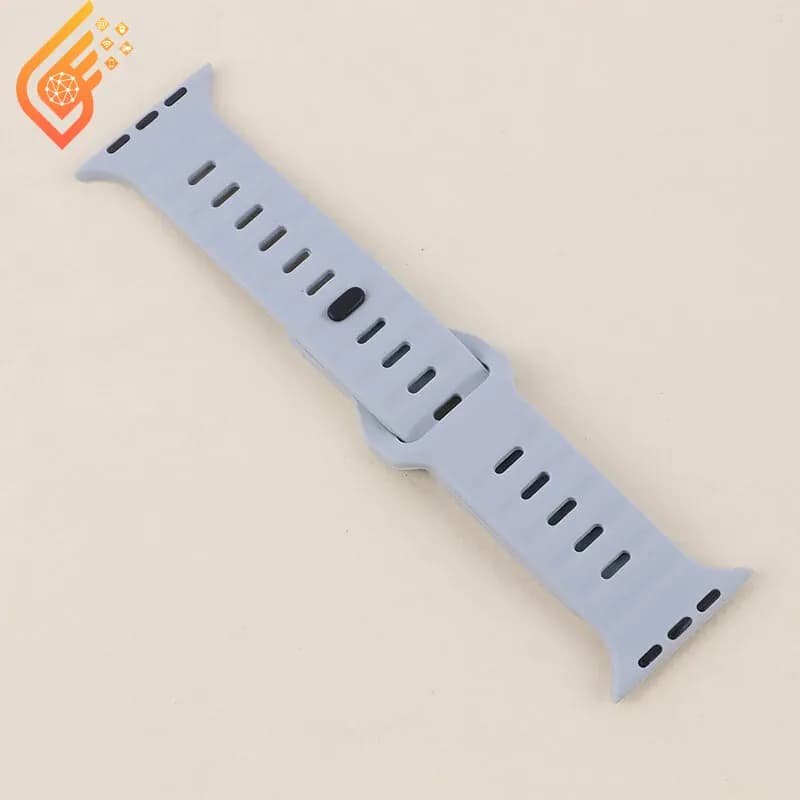 بند اپل واچ سیلیکونی پافری ساده Slicto سایز 42/44/45/46/49 — تصویر ۷