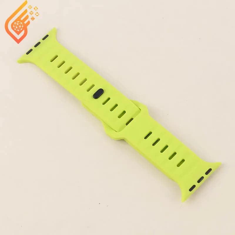 بند اپل واچ سیلیکونی پافری ساده Slicto سایز 42/44/45/46/49 — تصویر ۳