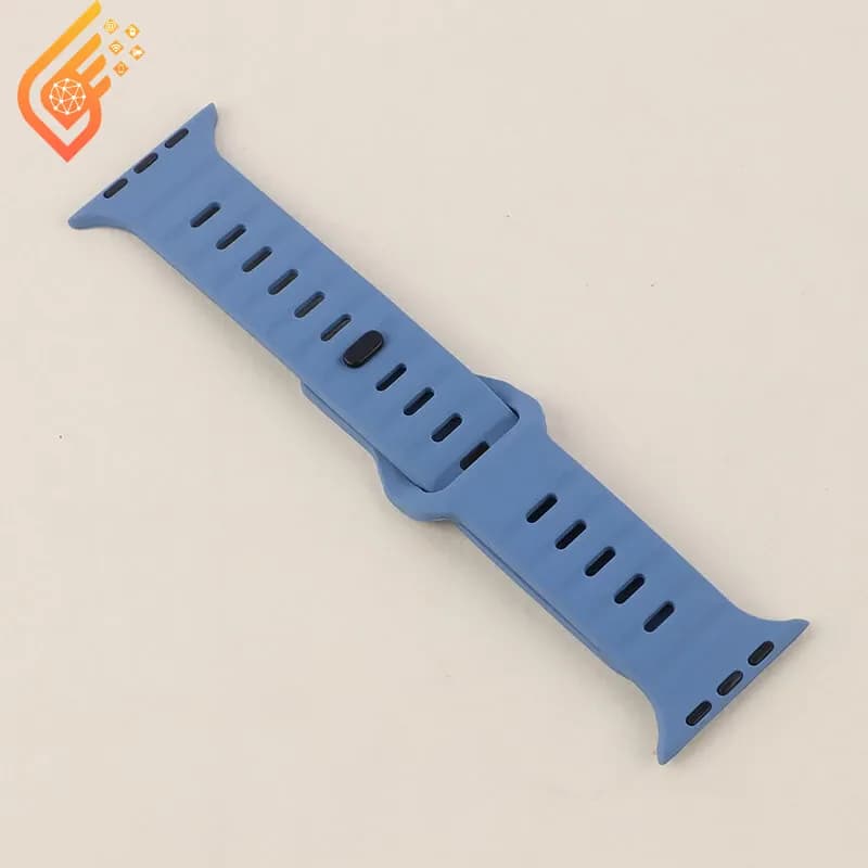 بند اپل واچ سیلیکونی پافری ساده Slicto سایز 42/44/45/46/49