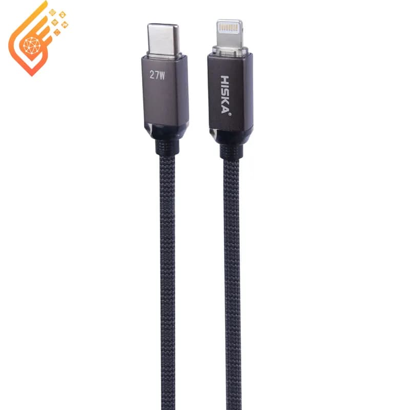 کابل شارژ تایپ سی به لایتنینگ هیسکا مدل Hiska LX-801CL — تصویر ۴