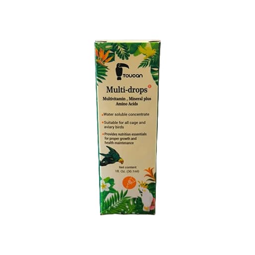 قطره مولتی ویتامین و مینرال پرندگان توکان (Toucan)