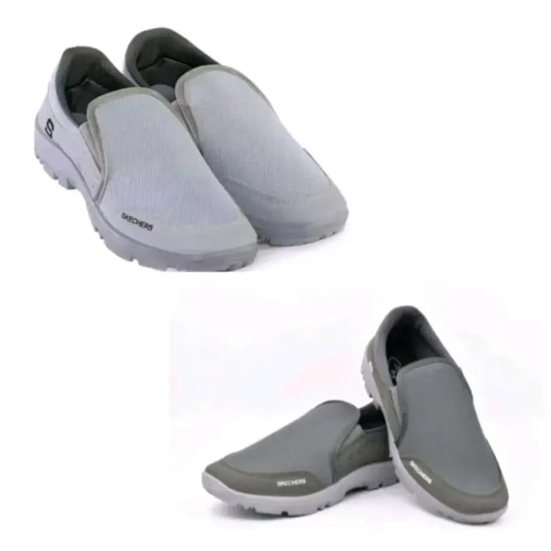 کفش پیاده روی طبی مدل اسکیچر مردانه و زنانه سایز 36 تا 45 خاکستری — تصویر ۶