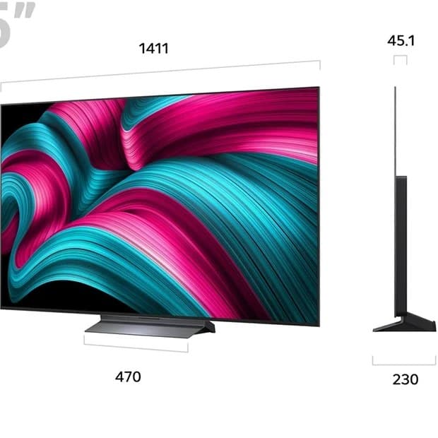 تلویزیون ال جی مدل C5 سایز ۶۵ اینچ OLED Ultra HD 4K — تصویر ۴