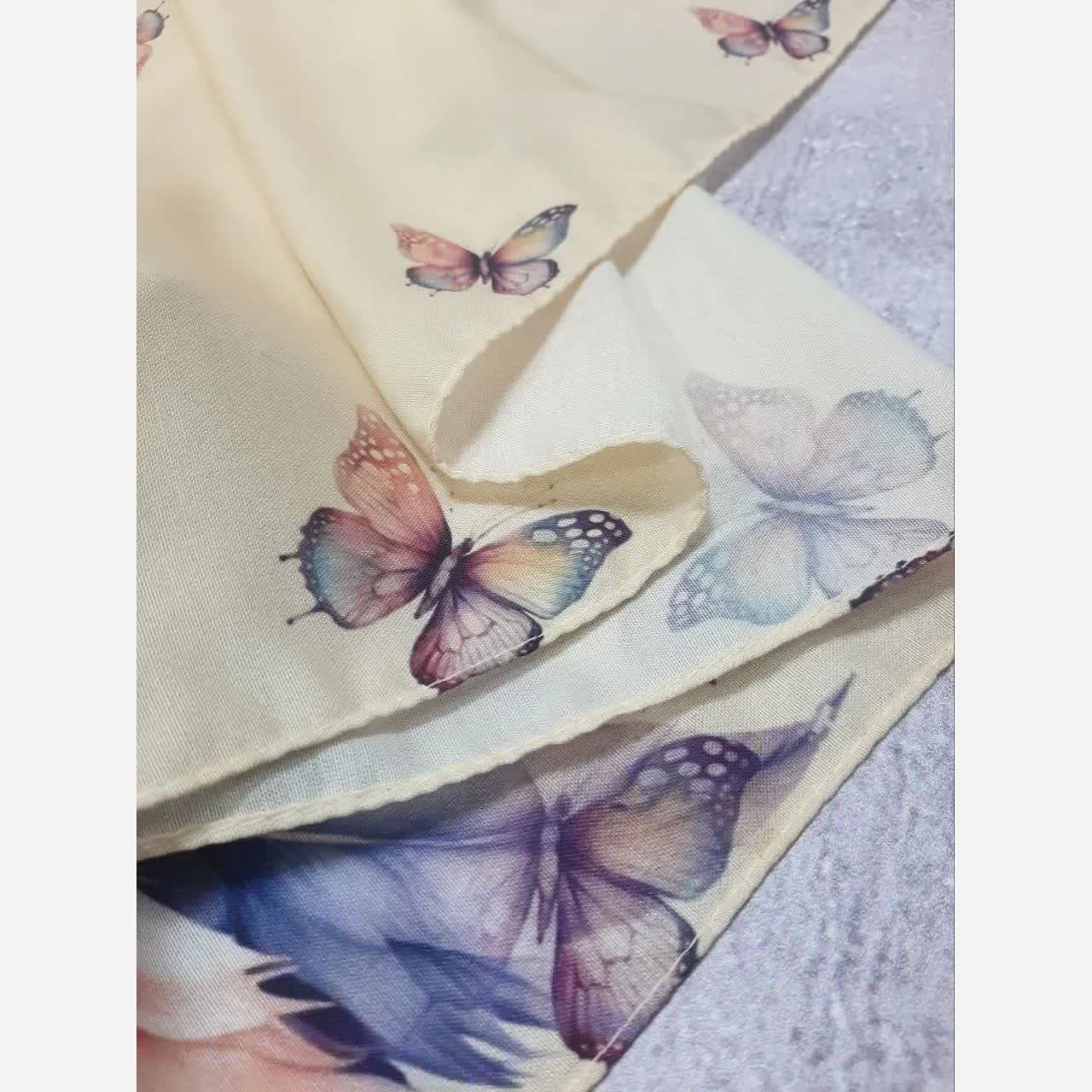 روسری نخی کاستوم طرح پردیس قواره 110 — تصویر ۹