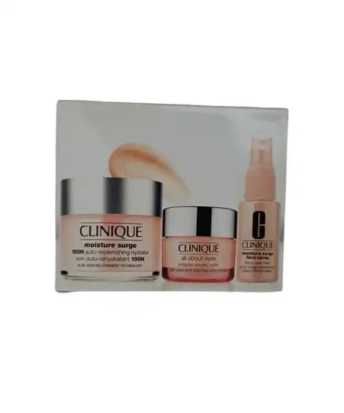 پک آبرسان کلینیک مویسچر سرج Moisture Surge | ست ۳ عددی مراقبت پوست — تصویر ۲