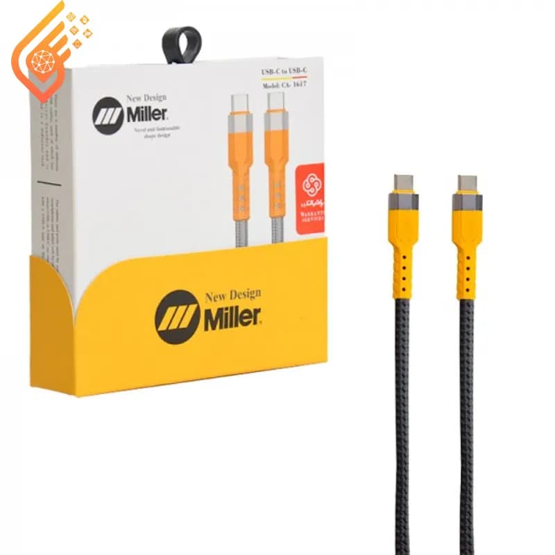 کابل تایپ سی به تایپ سی میلر 1 متر مدل Miller CA-1617