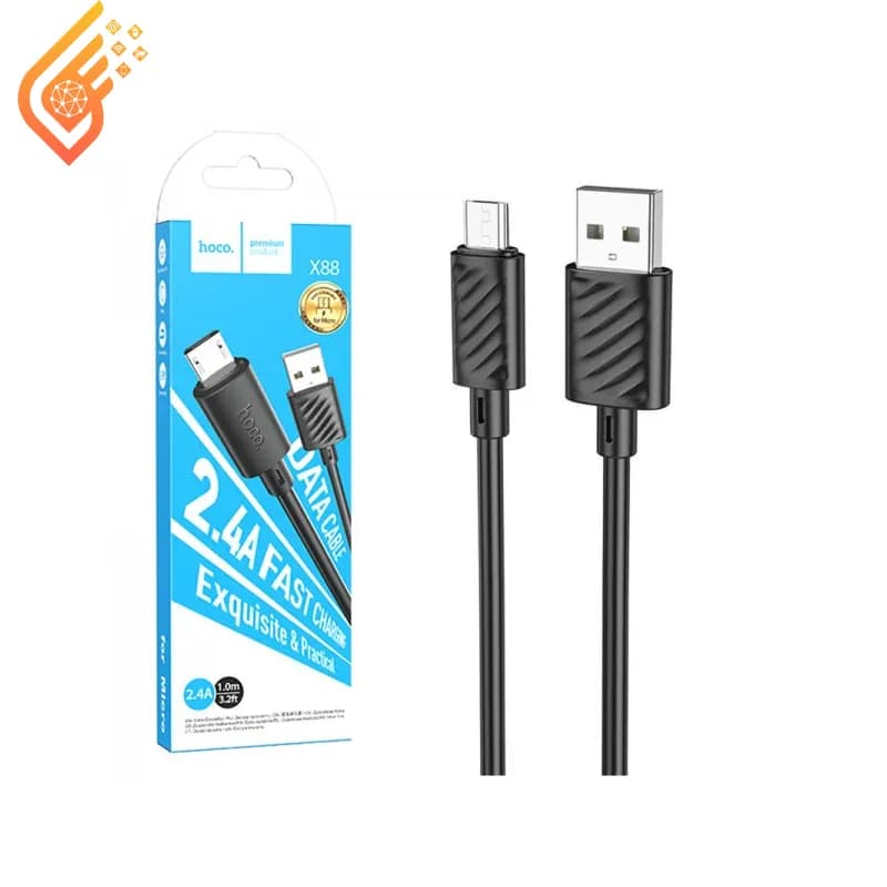 کابل شارژ اندروید میکرو هوکو 1 متر مدل hoco X88 — تصویر ۴