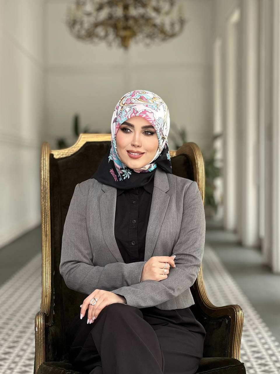 روسری شیفون ترک ۰۱۸۳۲ — تصویر ۷