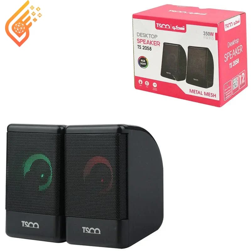 اسپیکر دسکتاپ تسکو مدل TSCO TS 2058 — تصویر ۲