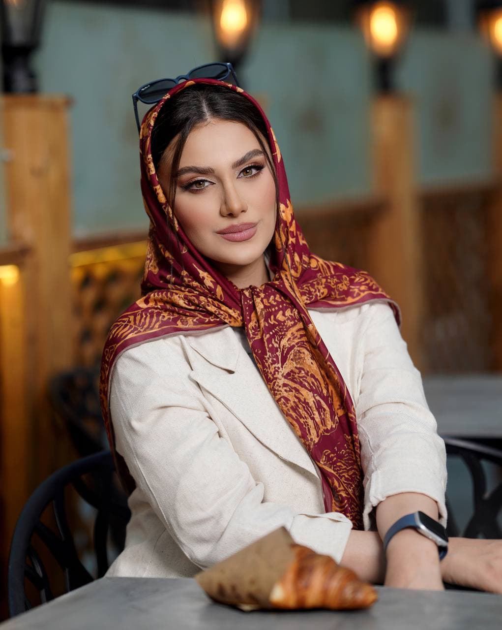 روسری حریر ایتالیایی ۰۱۷۷۵ — تصویر ۸