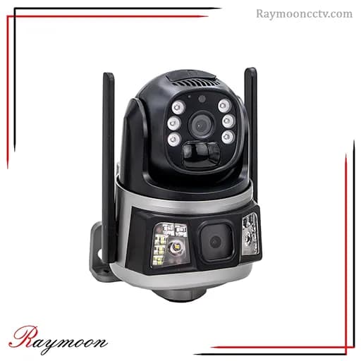 دوربین مینی اسپید دام سولار سیم کارتی دو لنز v380 مدل VCS87H-G — تصویر ۴