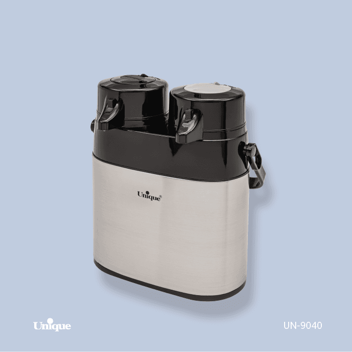 فلاسک دو قلو یونیک مدل UN-9040 گنجایش ۲ لیتر — تصویر ۲