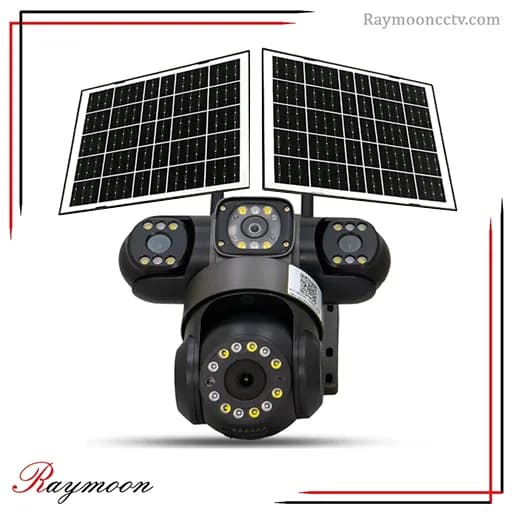 دوربین مینی اسپیددام هوشمند 3 لنز سولار سیم کارتی AOV مدل HiEasy V612