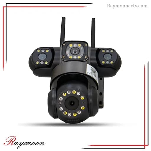 دوربین مینی اسپیددام هوشمند 3 لنز سولار سیم کارتی AOV مدل HiEasy V612 — تصویر ۵