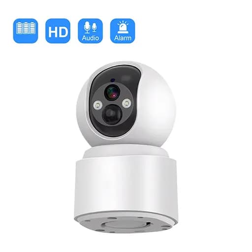 دوربین هوشمند رومیزی شارژی سیم کارتی v380 مدل VQ001 — تصویر ۸