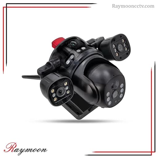 دوربین مینی اسپید دام سولار سیم کارتی سه لنز v380 مدل T64-4G — تصویر ۷