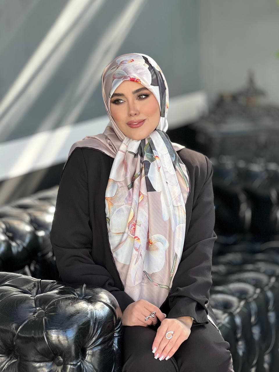 روسری ابریشم ایپک ۰۱۷۵۶ — تصویر ۳