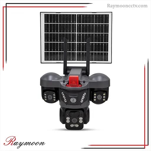 دوربین مینی اسپید دام سولار سیم کارتی سه لنز v380 مدل QL23