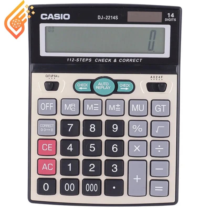 ماشین حساب کاسیو مدل Casio DJ-2214S — تصویر ۵