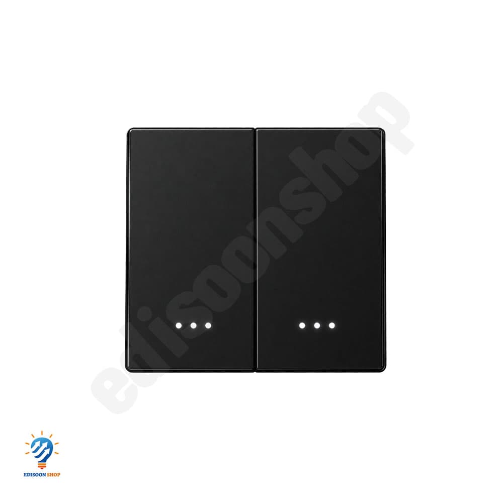 کلید پیانویی هوشمند دو پل 16 آمپر Zigbee — تصویر ۳