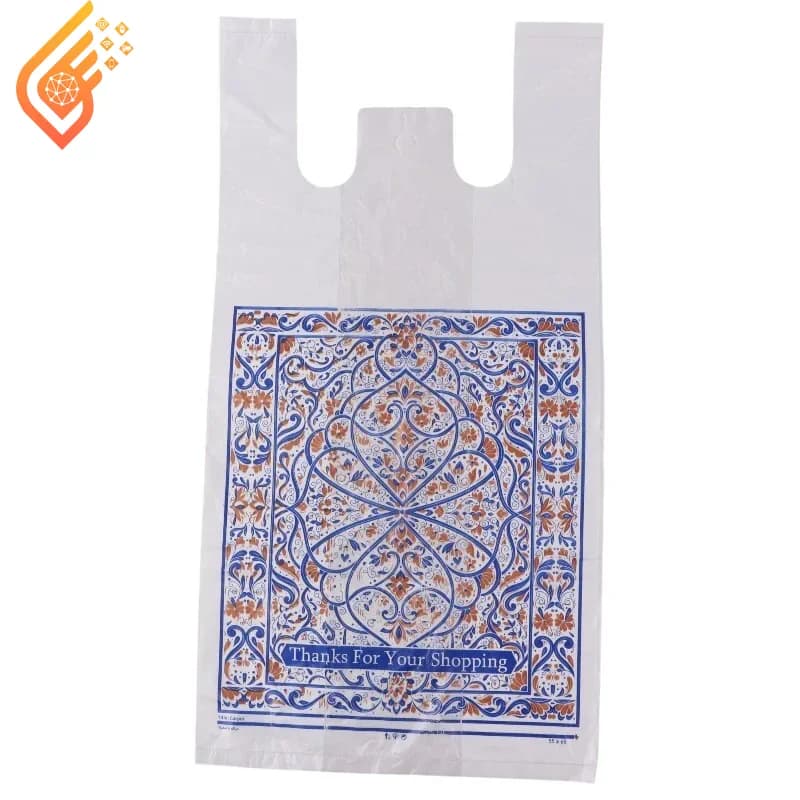 نایلون دسته دار طرح فانتزی سایز 65*55 سانتی متر بسته 1 کیلویی کد 2