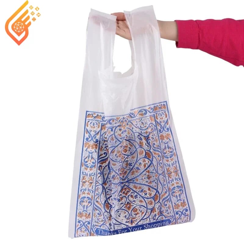نایلون دسته دار طرح فانتزی سایز 65*55 سانتی متر بسته 1 کیلویی کد 2 — تصویر ۲