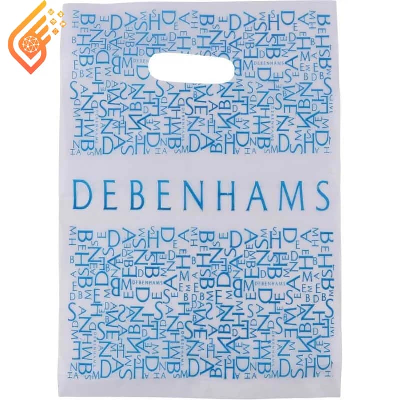 نایلون پایپی دسته دار طرح Debenhams سایز 25*35 سانتی متر بسته 1 کیلویی