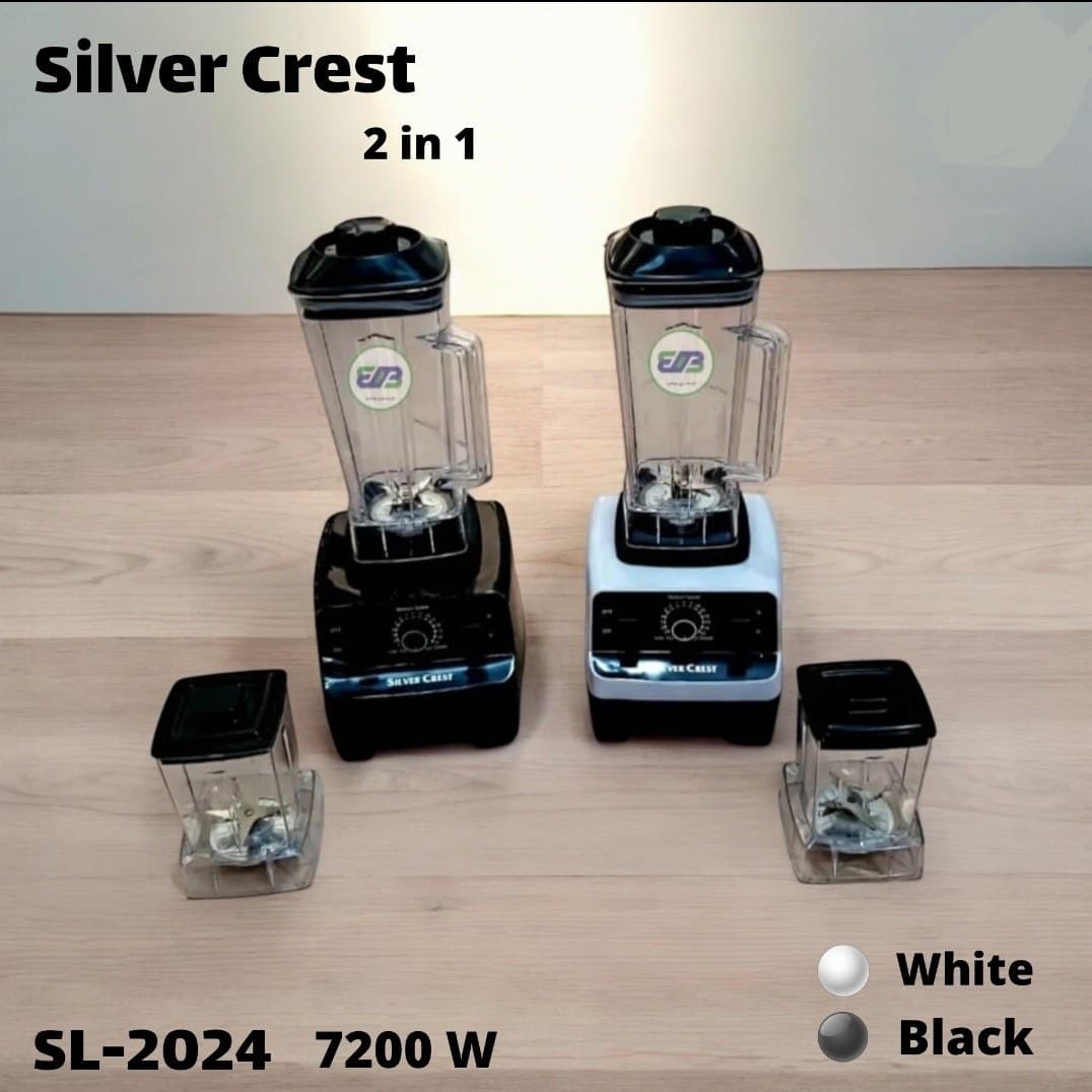 مخلوط کن و آسیاب سیلور کرست مدل SL-2024 توان 7200 وات