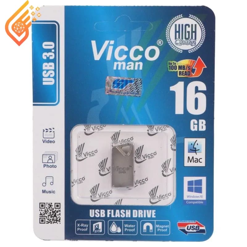 فلش 16 گیگ ویکومن مدل Vicco Man VC364 USB3.0