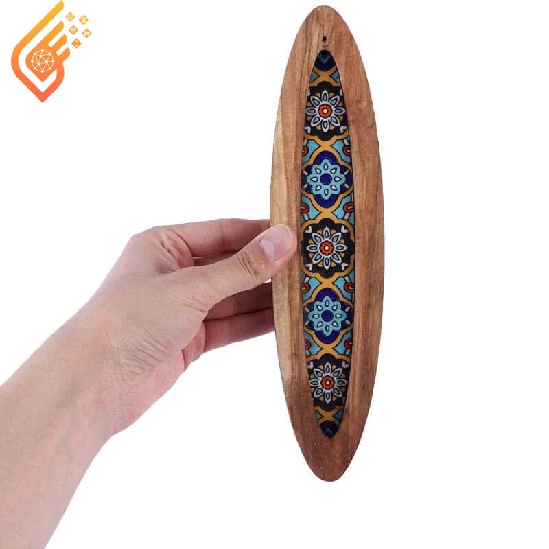 جا عودی چوبی طرح کاشی — تصویر ۳