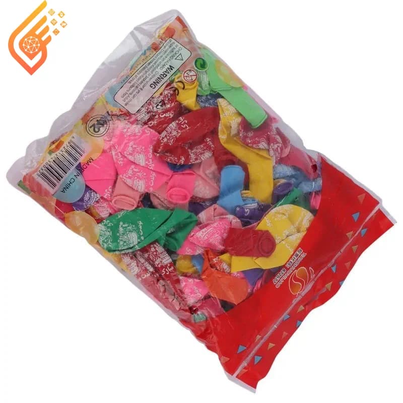 بادکنک 12 اینچ تولدت مبارک بسته ده عددی — تصویر ۲