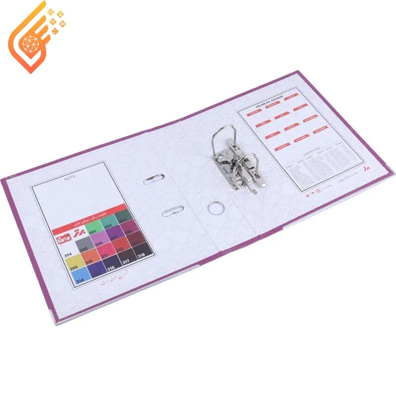 زونکن کتان 8 سانت برتر سایز A4 — تصویر ۶
