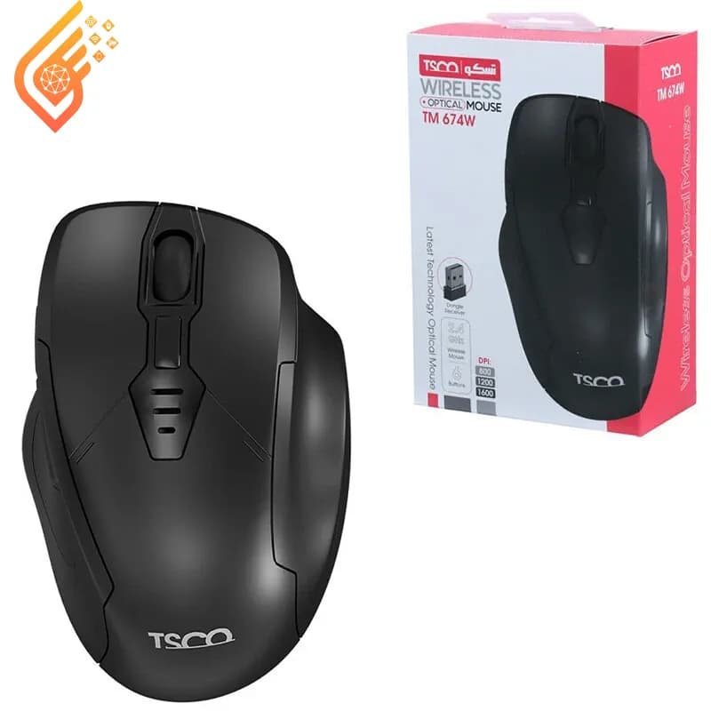 موس بی سیم تسکو مدل TSCO TM 674 — تصویر ۲