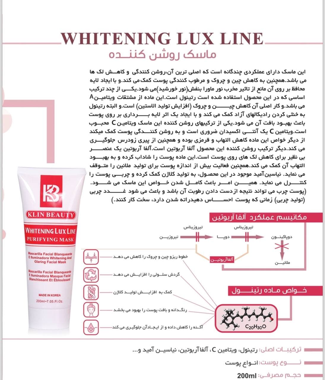 ماسک روشن کننده کلین بیوتی — تصویر ۶