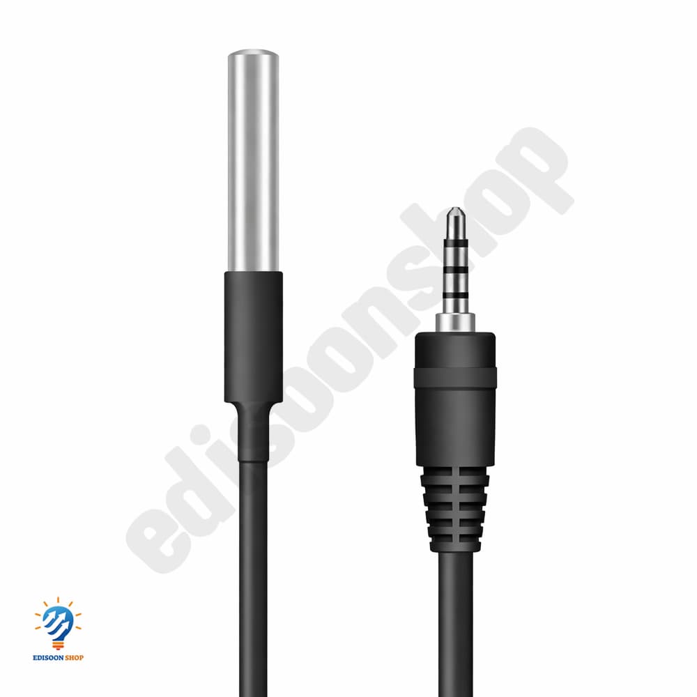 سنسور هوشمند Moes دما WiFi با سیم ۱ متری