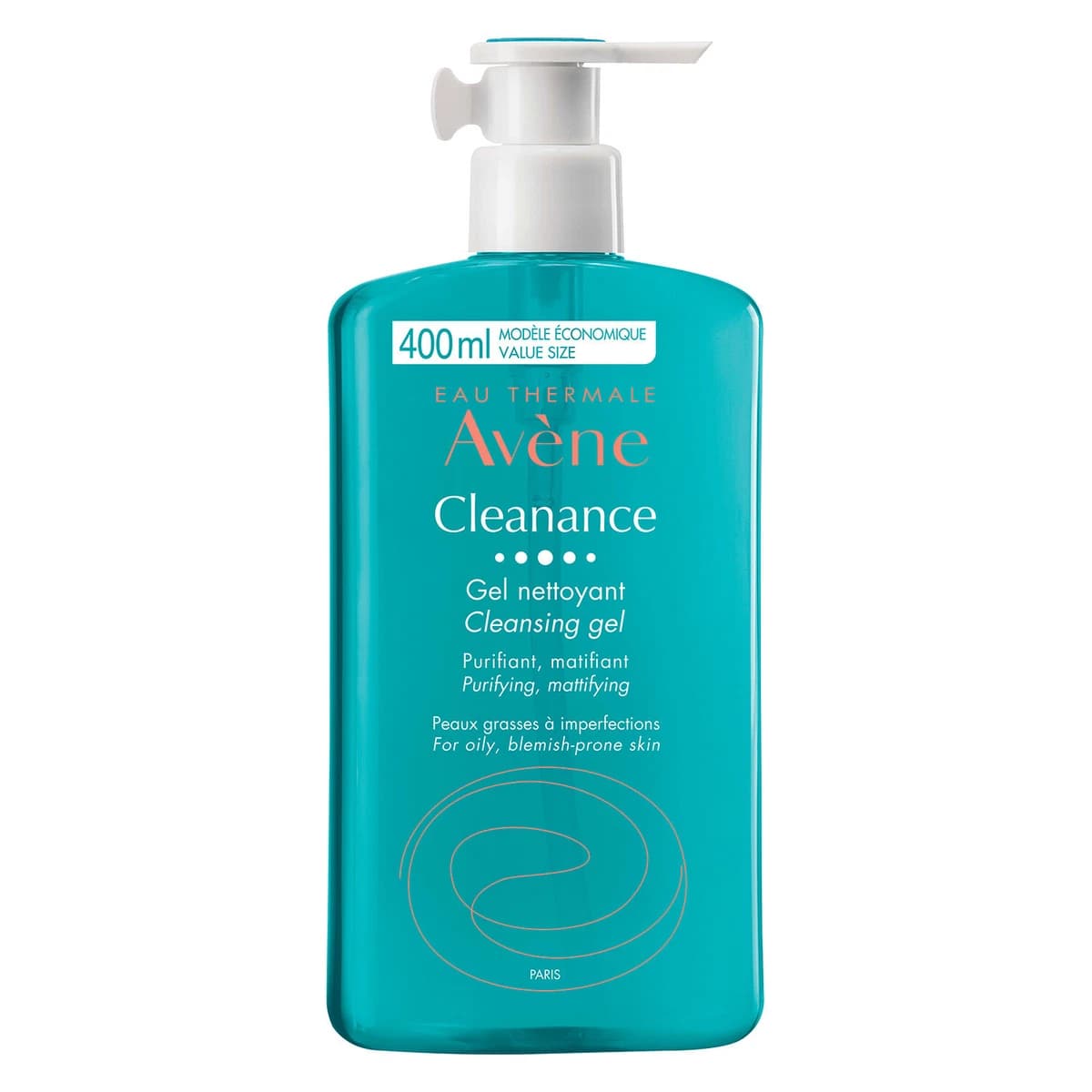 ژل شستشو و پاک کننده پوست کلیننس اون مدل پمپی Avene Cleanance