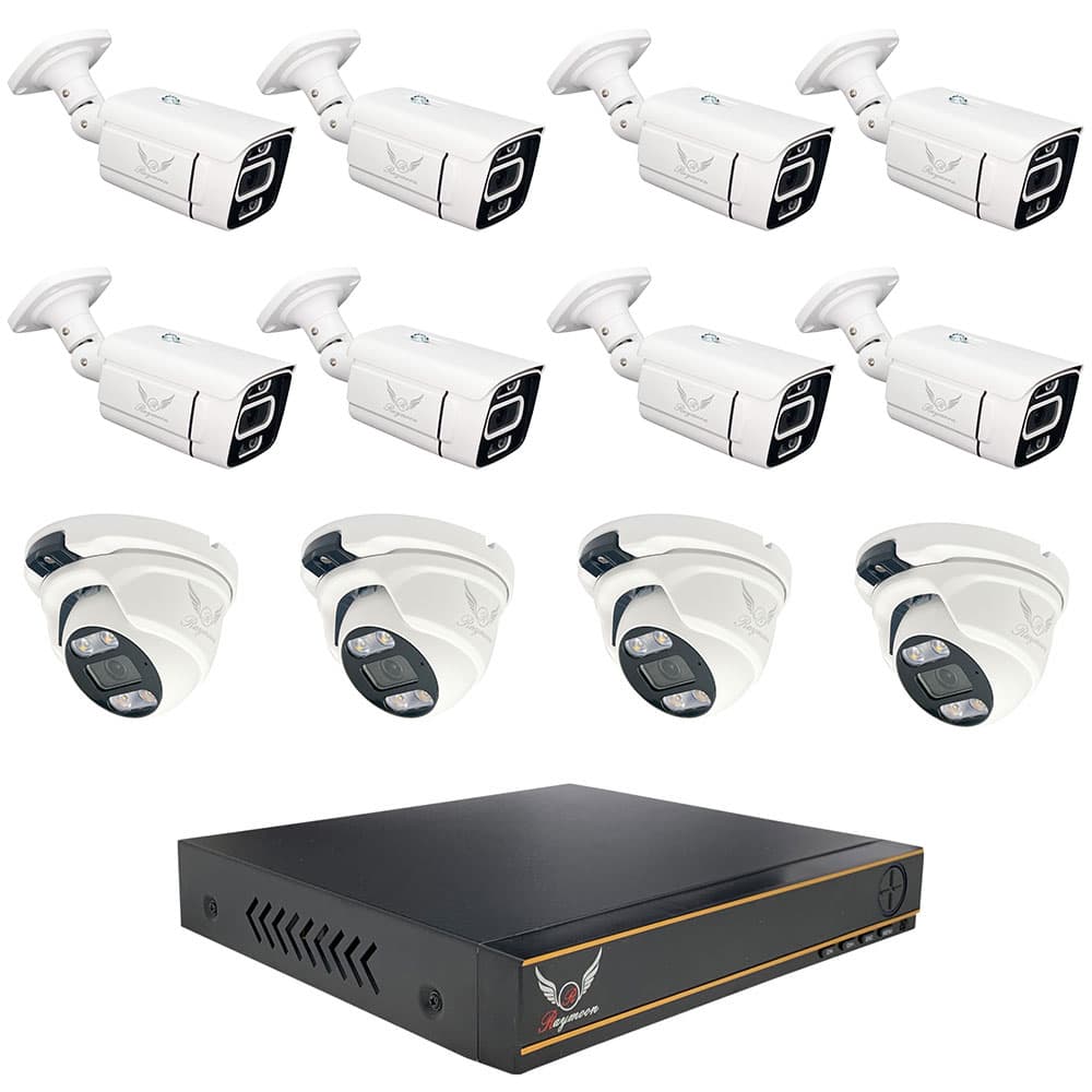 سیستم امنیتی تحت شبکه رایمون مدل پنج مگاپیکسل کد POE-5MP-2T-12C-02