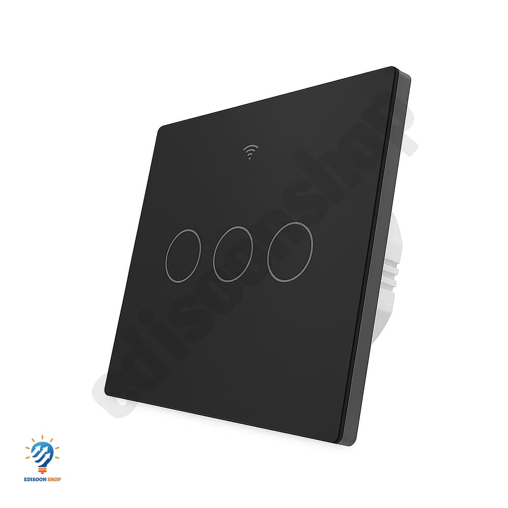 کلید لمسی هوشمند Zigbee سه پل Moes