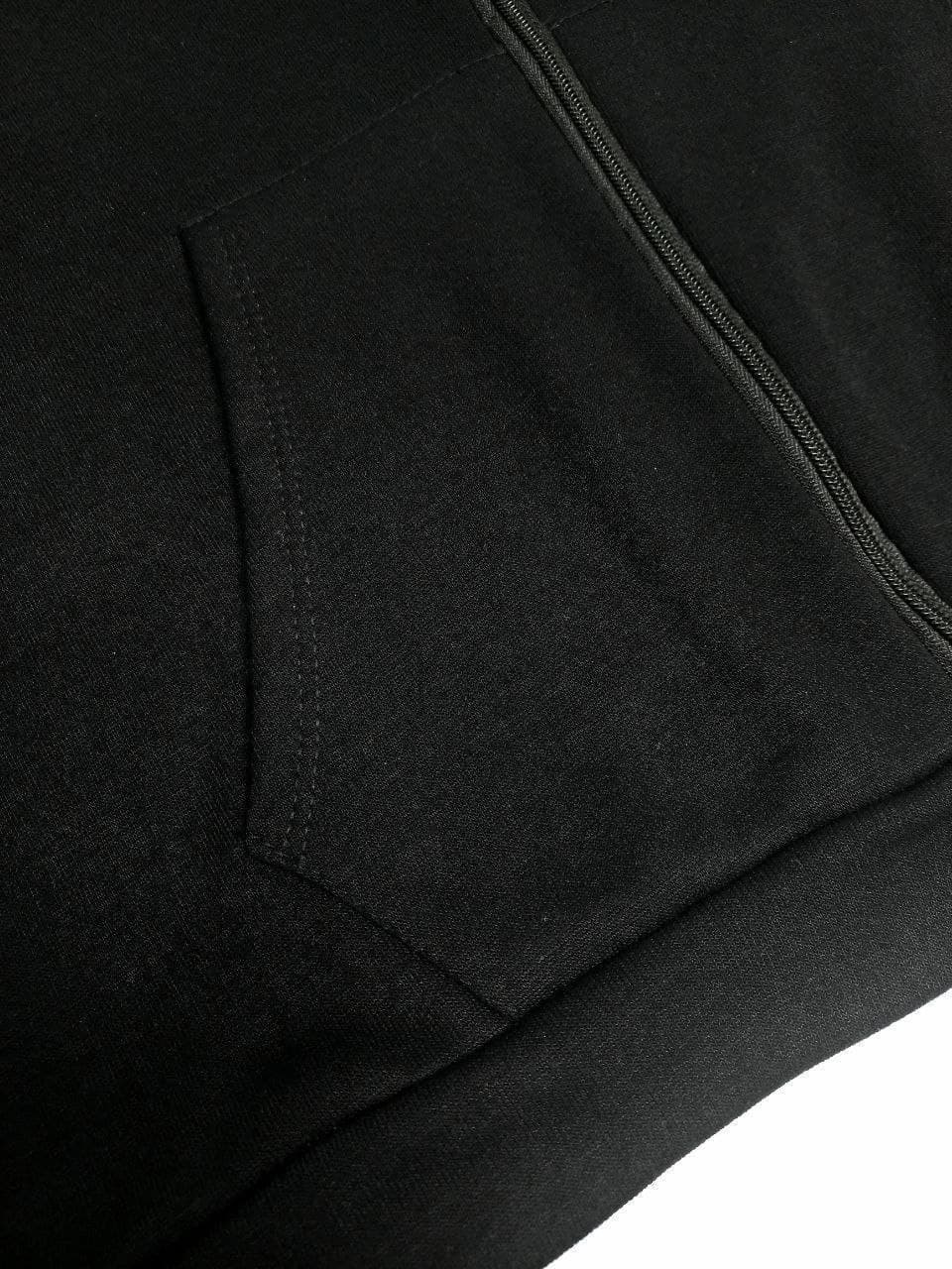 سوییشرت تو کرکی مشکی ME1104 — تصویر ۴