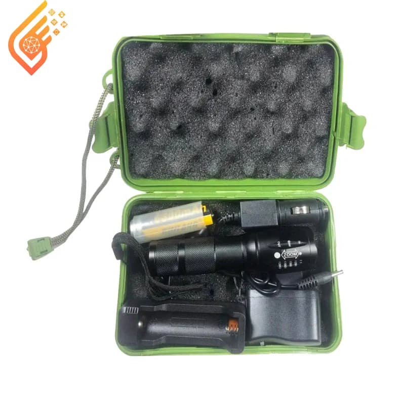 چراغ قوه پلیسی 2 حالته مدل RL-103-T6 جعبه دار — تصویر ۷